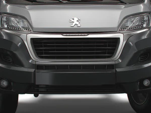 Peugeot Boxer Chassis HQInterior SCab 4035WBXL 2023 3D Model