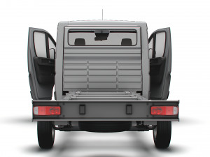 Peugeot Boxer Chassis HQInterior SCab 4035WBXL 2023 3D Модель
