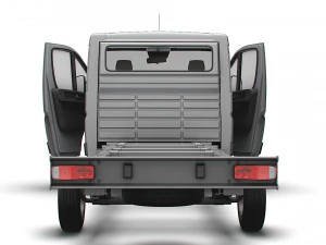 Peugeot Boxer Chassis HQInterior SCab 4035WBXL 2023 3D Model