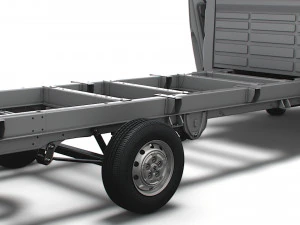 Peugeot Boxer Chassis HQInterior SCab 4035WBXL 2023 3D Model