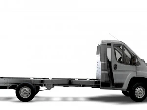 Peugeot Boxer Chassis HQInterior SCab 4035WBXL 2023 3D Model