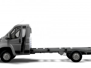 Peugeot Boxer Chassis HQInterior SCab 4035WBXL 2023 3D Модель