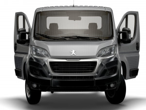 Peugeot Boxer Chassis HQInterior SCab 4035WBXL 2023 3D Модель