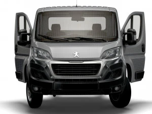 Peugeot Boxer Chassis HQInterior SCab 4035WBXL 2023 3D Model