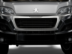 Peugeot Boxer Chassis HQInterior SCab 4035WBXL 2023 3D Модель