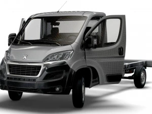 Peugeot Boxer Chassis HQInterior SCab 4035WBXL 2023 3D Model