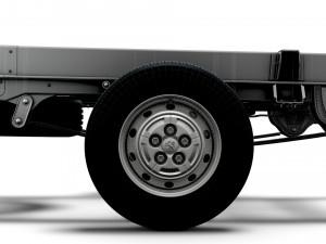Peugeot Boxer Chassis HQInterior SCab 4035WBXL 2023 3D Модель