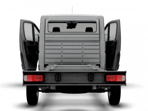 Peugeot Boxer Chassis HQInterior SCab 4035WBXL 2023 3D Model