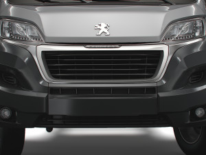 Peugeot Boxer Chassis Truck SCab 4035WB HQInterior 2023 Modèle 3D