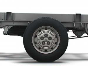 Peugeot Boxer Chassis Truck SCab 4035WB HQInterior 2023 Modèle 3D