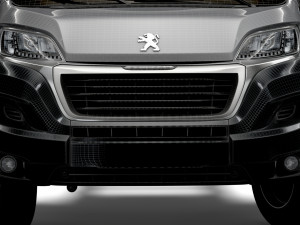 Peugeot Boxer Chassis Truck SCab 4035WB HQInterior 2023 Modèle 3D