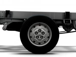 Peugeot Boxer Chassis Truck SCab 4035WB HQInterior 2023 Modèle 3D