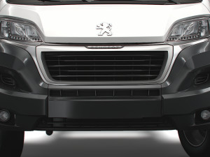 Peugeot Boxer Chassis Truck SCab 4300WB HQInterior 2023 3D Модель