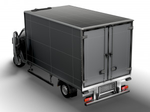 Peugeot Boxer Refrigerator HQInterior 4300WB 2023 3D Model