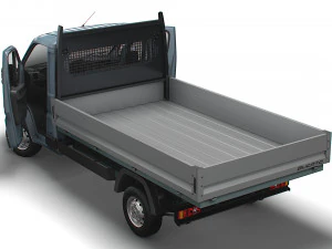 Peugeot Boxer Benne Simple Cabine HQ Int&eacute;rieur 2023 Modèle 3D