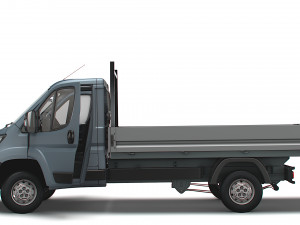 Peugeot Boxer SingleCab Tipper HQInterior 2023 Modello 3D