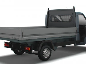 Peugeot Boxer Benne Simple Cabine HQ Int&eacute;rieur 2023 Modèle 3D