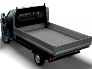 Peugeot Boxer Benne Simple Cabine HQ Int&eacute;rieur 2023 Modèle 3D