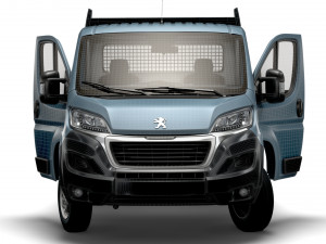 Peugeot Boxer SingleCab Tipper HQInterior 2023 Modello 3D