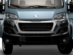 Peugeot Boxer SingleCab Tipper HQInterior 2023 Modello 3D
