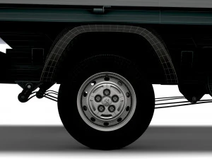 Peugeot Boxer Benne Simple Cabine HQ Int&eacute;rieur 2023 Modèle 3D