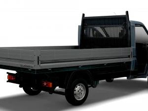 Peugeot Boxer Benne Simple Cabine HQ Int&eacute;rieur 2023 Modèle 3D