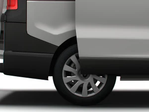 Renault Trafic L2H1 HQInterior 2023 3D Model