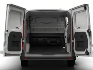 Renault Trafic L2H1 HQInterior 2023 3D Model
