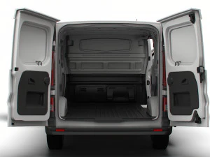 Renault Trafic L2H1 HQInterior 2023 3D Model