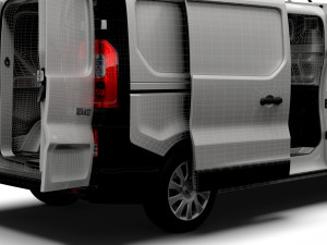 Renault Trafic L2H1 HQInterior 2023 3D Model