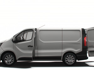Renault Trafic L1H1 HQInterior 2023 Model 3D