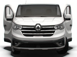 Renault Trafic L1H1 HQInterior 2023 Model 3D