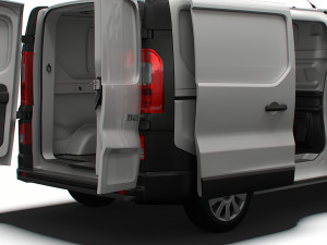 Renault Trafic L1H1 HQInterior 2023 Model 3D