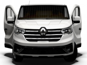 Renault Trafic L1H1 HQInterior 2023 Model 3D
