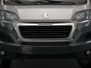 Peugeot Boxer Chassis HQInterior CrCab 3800WB 2023 3D Model
