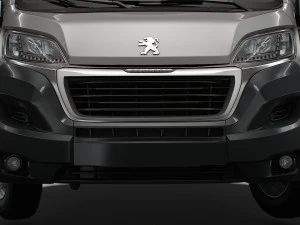 Peugeot Boxer Chassis Truck CrCab 3450WB HQInterior 2023 3D Model