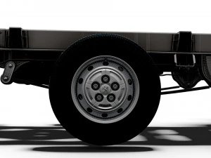 Peugeot Boxer Chassis Truck CrCab 3450WB HQInterior 2023 3D Model