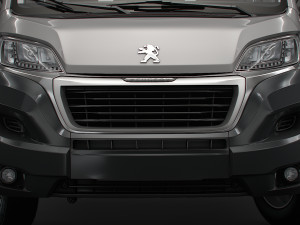 Peugeot Boxer Chassis Truck CrCab 4035WB HQInterior 2023 Modèle 3D