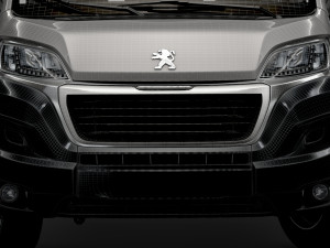 Peugeot Boxer Chassis Truck CrCab 4035WB HQInterior 2023 Modèle 3D