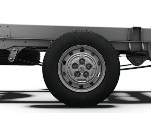 Peugeot Boxer Chassis Truck CrCab 4035WBXL HQInterior 2023 3D Model