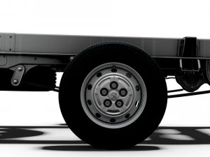 Peugeot Boxer Chassis Truck CrCab 4035WBXL HQInterior 2023 3D Model