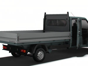 プジョー ボクサー クルーキャブ トラック本社インテリア 2023 3Dモデル