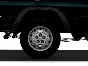 Peugeot Boxer Crew Cab Truck HQInterior 2023 3D मॉडल