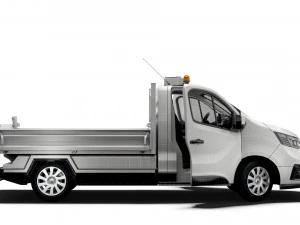 Renault Trafic Tipper HQ Interior 2023 3D Model