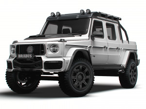 Brabus 800 Adventure XLP Superwhite 2022 3D Model
