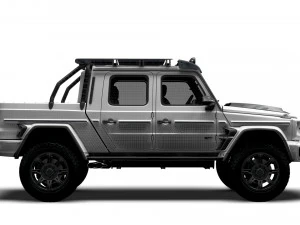 Brabus 800 Adventure XLP Superwhite 2022 3D Model