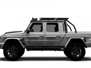 Brabus 800 Adventure XLP Superwhite 2022 3D Model