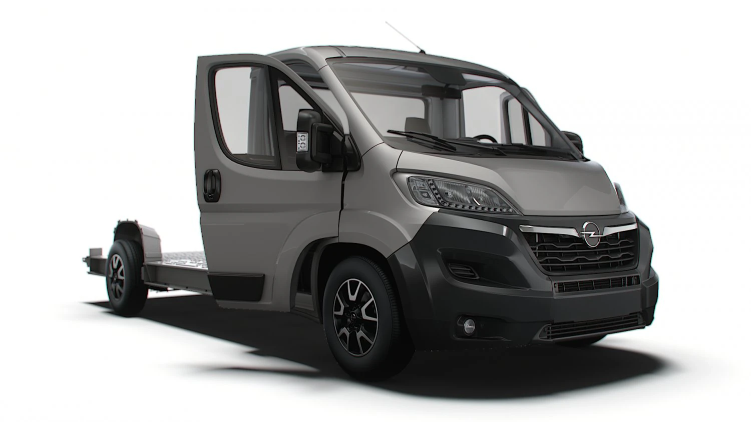 Opel Movano 3540 L4 PlatformCab HQInterior 2023 3D Model .c4d .max .obj .3ds .fbx .stl .blend