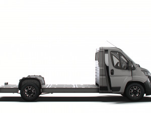 Opel Movano 3540 L4 PlatformCab HQInterior 2023 3D Модель