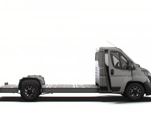 Opel Movano 3540 L4 PlatformCab HQInterior 2023 3D Model